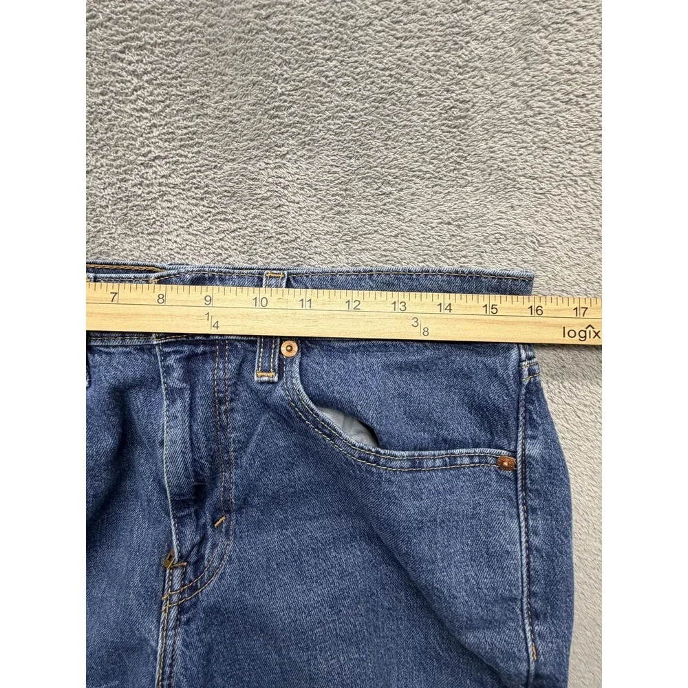 Levis 505 Jeans Mens‎ Measured 32x31 Blue Straight Leg Medium Wash Denim